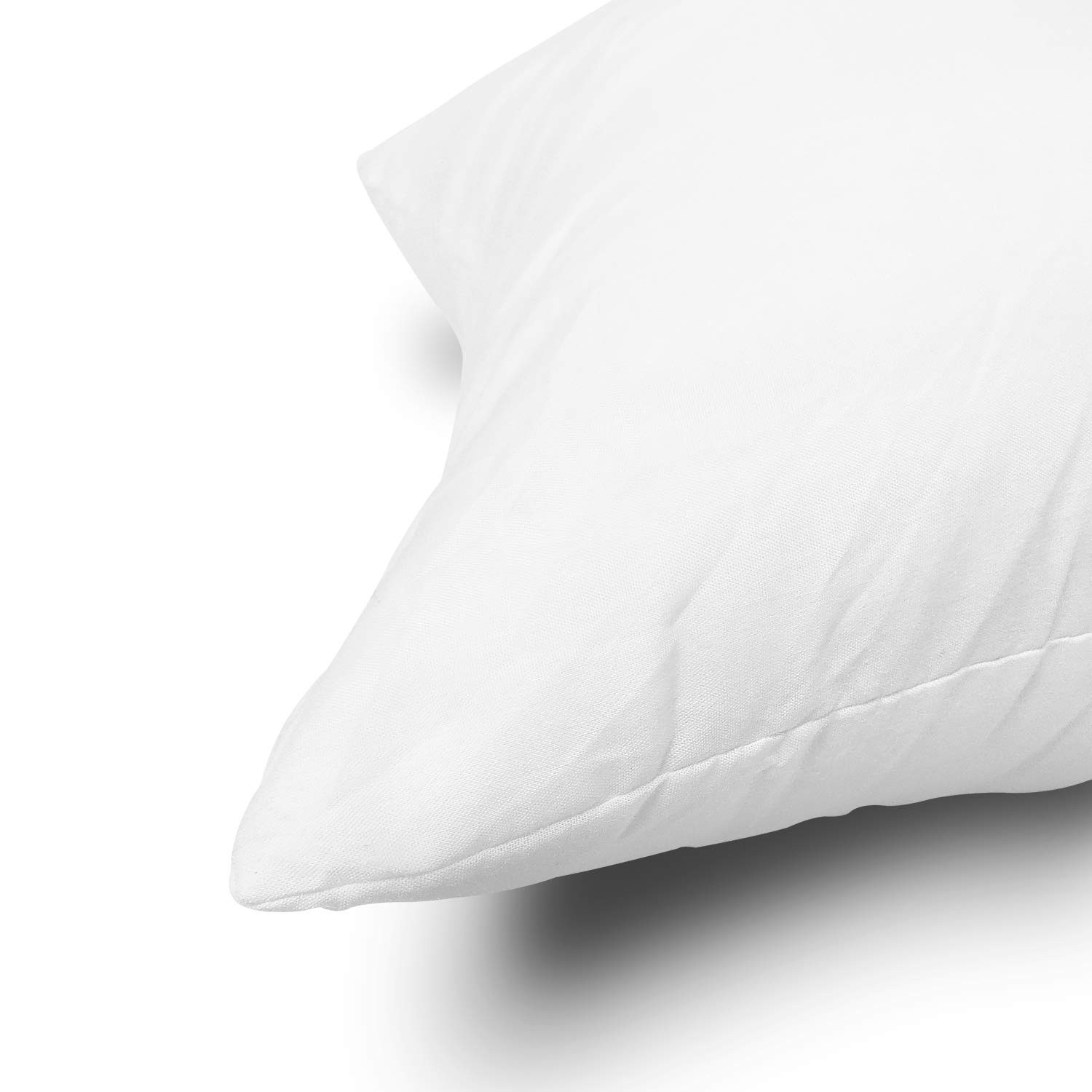 18X18 Inch White Pillow Insert Medium Support Microfiber Polyester Filler gallery