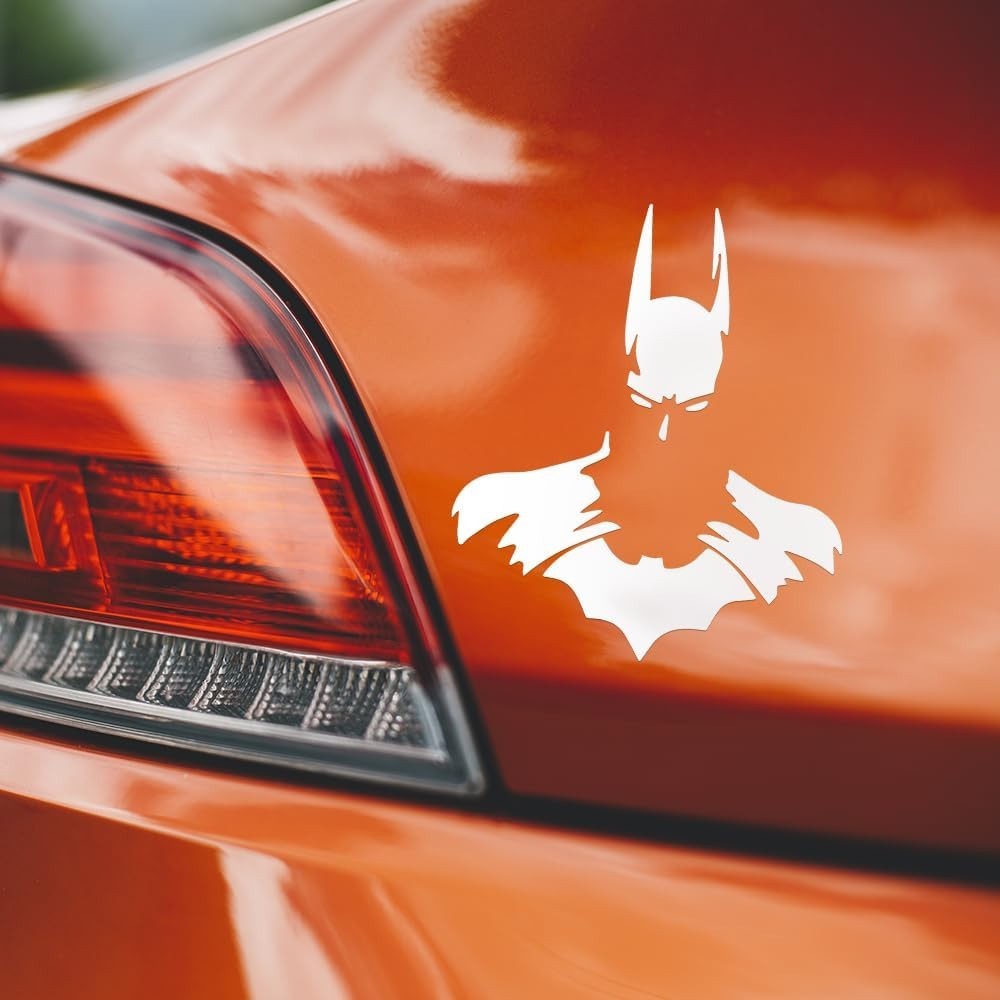 Batman Silhouette Car Window Vinyl Decal Waterproof Laptop Bumper Sticker 6x7 in gallery