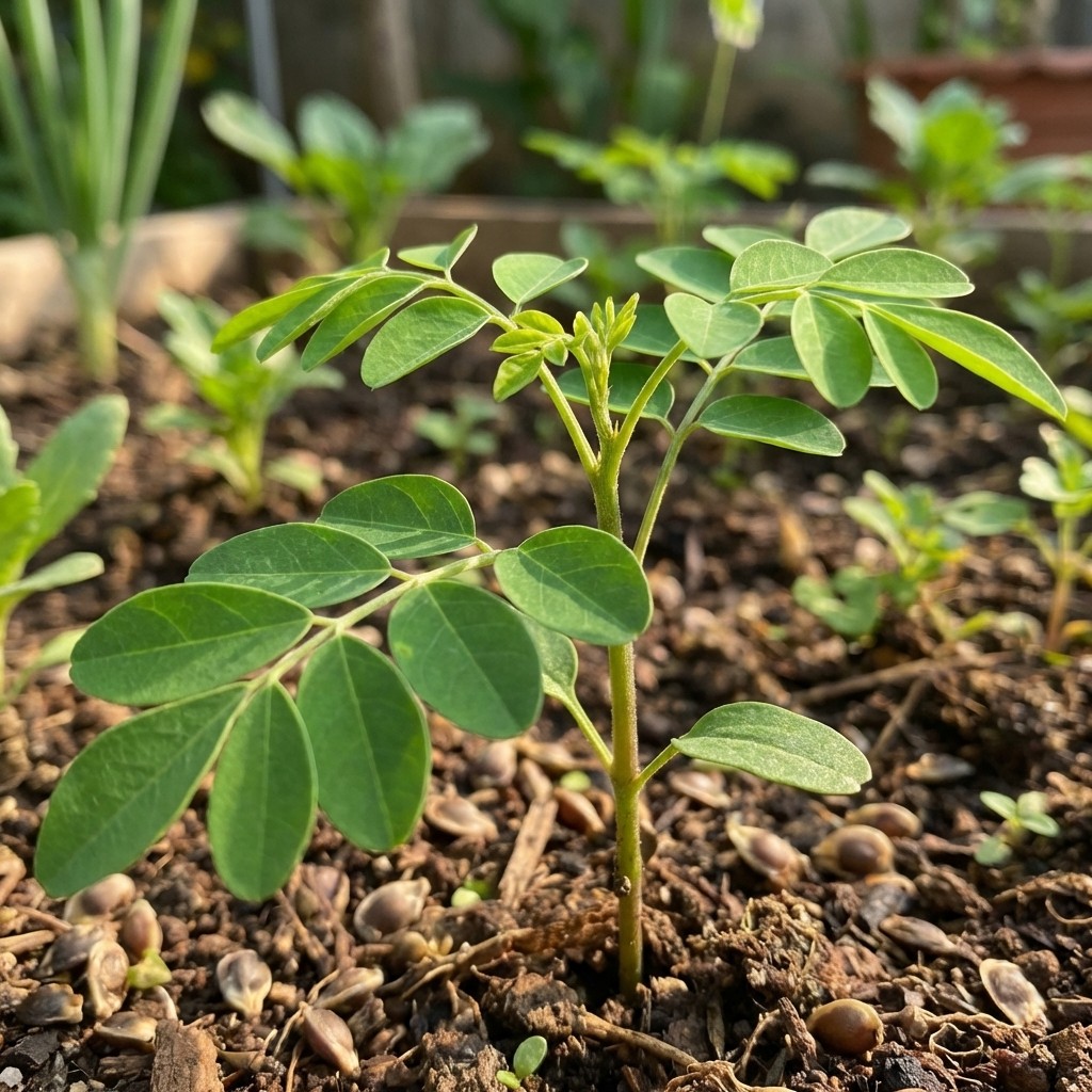 100Pcs Moringa Seeds | Fast-Growing Plant Seeds for Outdoor Garden & Patio gallery