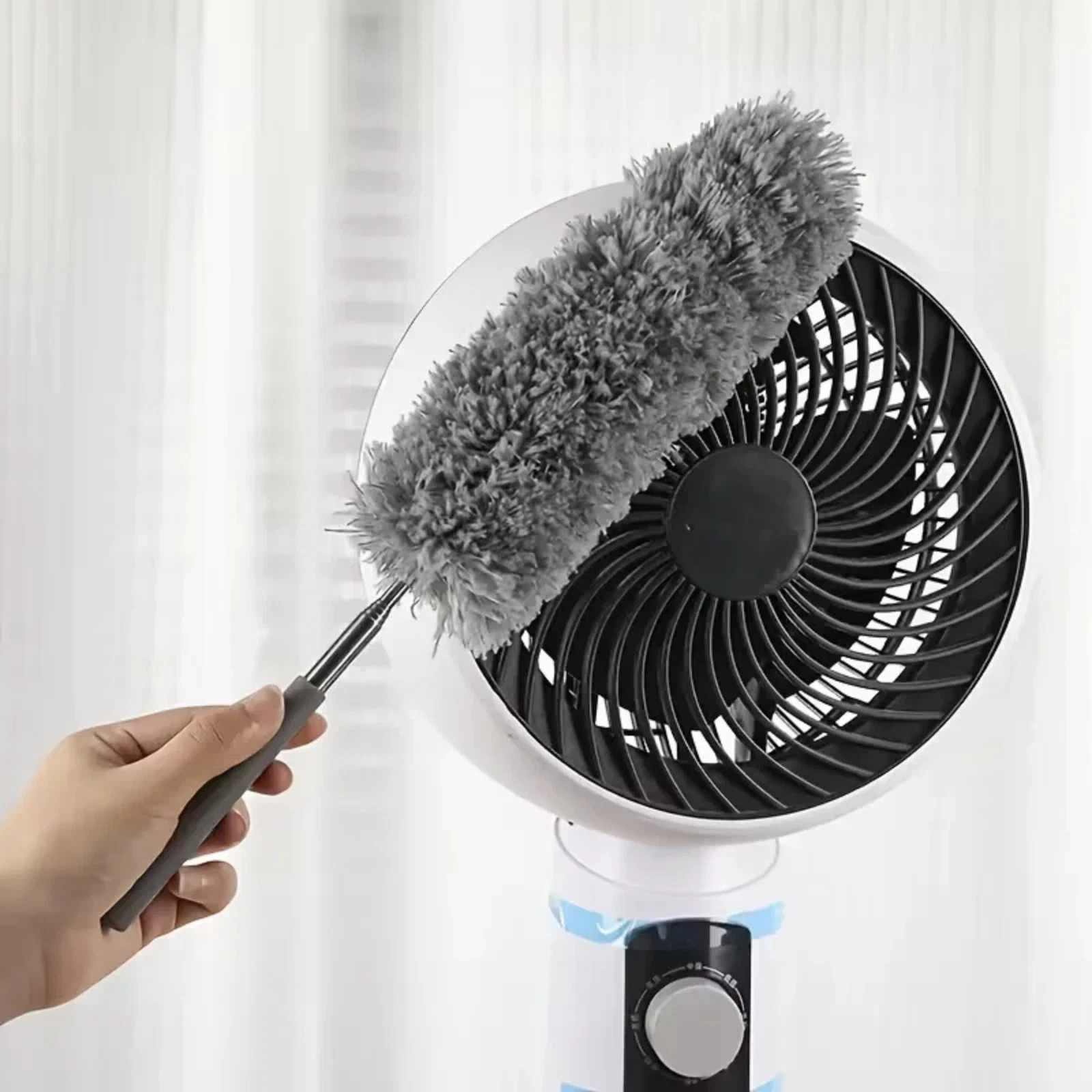 Microfiber Duster Soft Feather Dusting Brush Household Extendable Cleaning Tool gallery