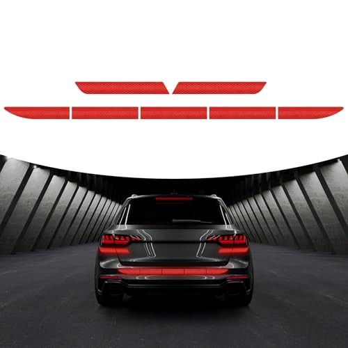 7PCS Car Reflective Stickers, Night Visibility Reflective Bumper Stickers, gallery