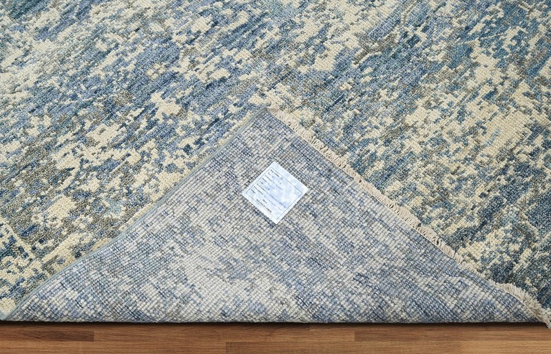 8x10 Beige Hand Knotted Transitional Oushak Wool Area Rug gallery