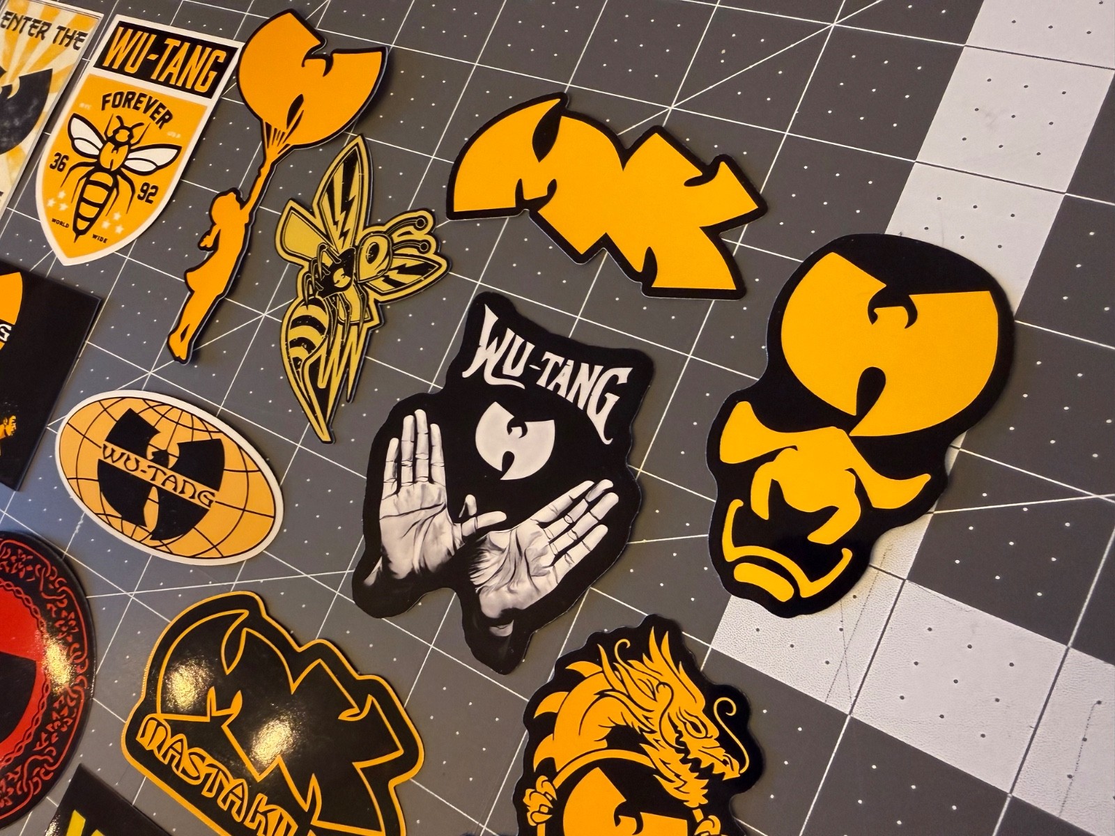 Wu Tang Clan Stickers Multiple Options Available, Pick One gallery