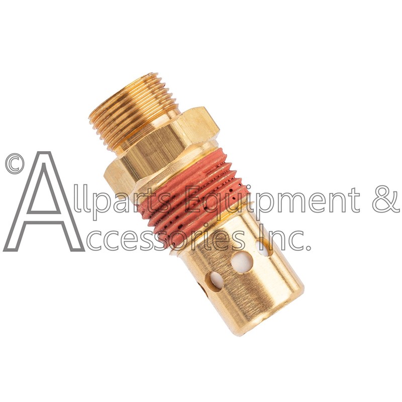 CAC-437-2 DeVilbiss 1/2" NPT x 1/2" CFPT Brass Air Compressor Check Valve gallery