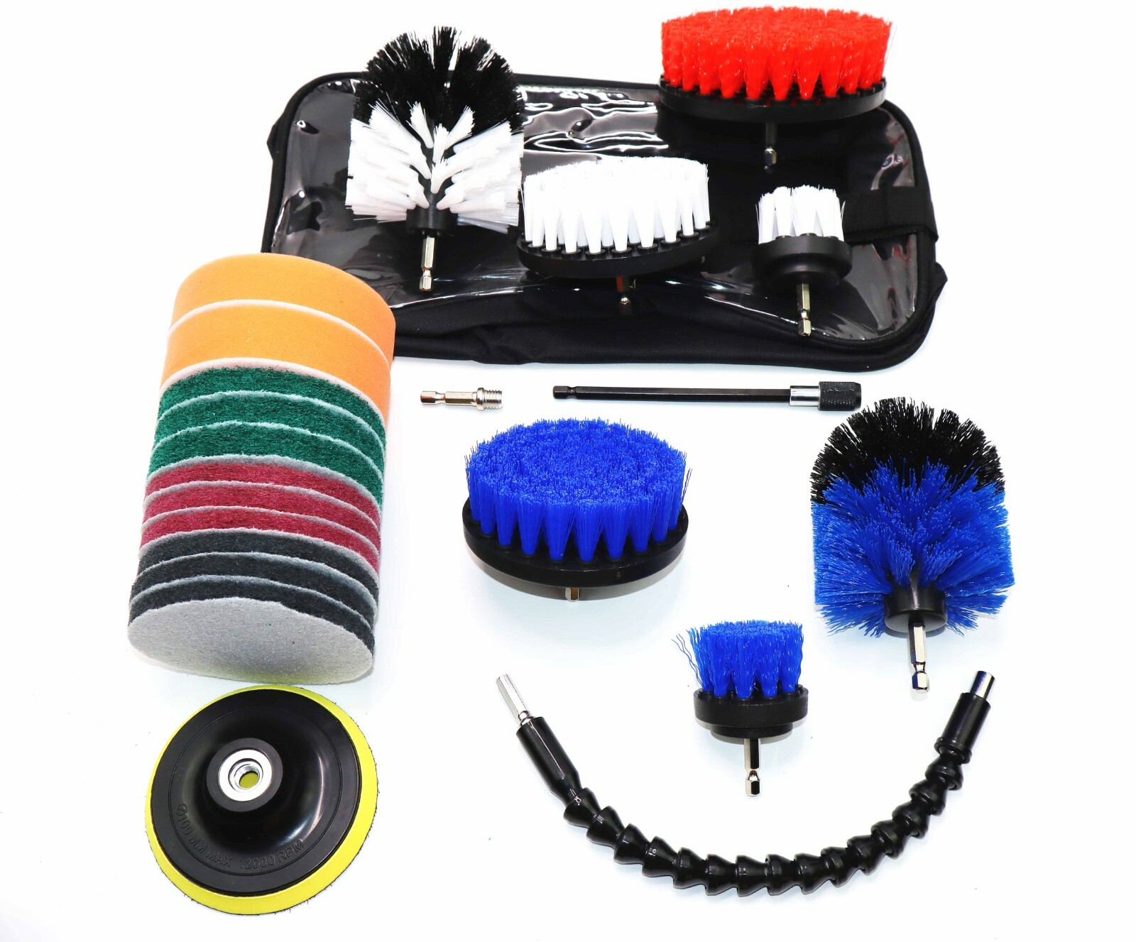 Ultimate Drill Brush Set 23 Piece Multi-Purpose Deep Cleaning kit for Home/Auto gallery
