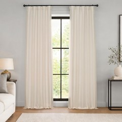 Hpd Half Price Drapes Hpd Half Drapes Faux Silk Blackout Curtains 108 Inches