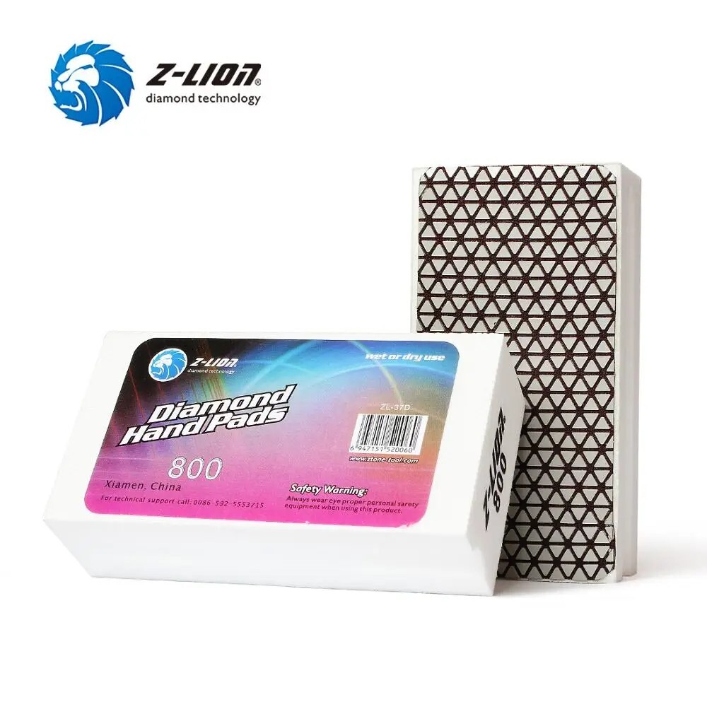3pcs Diamond Hand Polishing Pads For Surface Grinding Cleaning Polish Block gallery