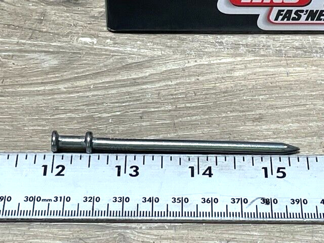 Nails Grip Rite 12D 2 7/8" Bright Duplex FREE SHIPPING 5 LBS gallery