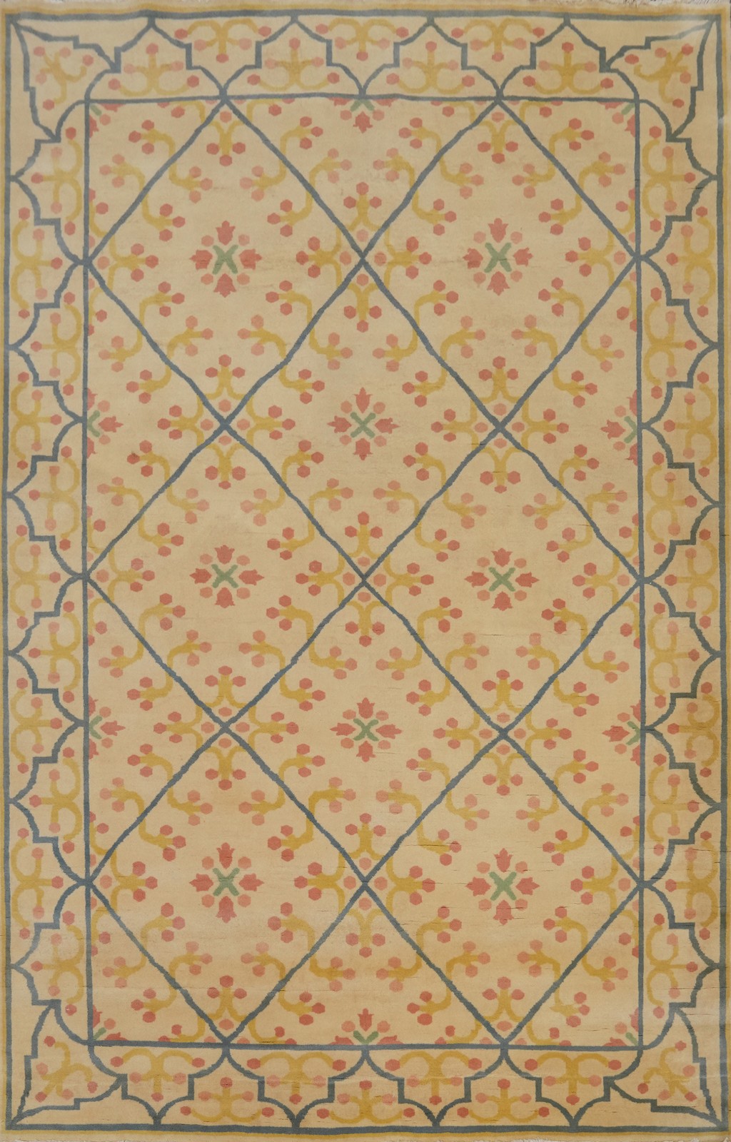 Handmade Beige Wool Carpet Vegetable Dye Gabbeh Rug 6x9 Ft Living Room Area Rug gallery