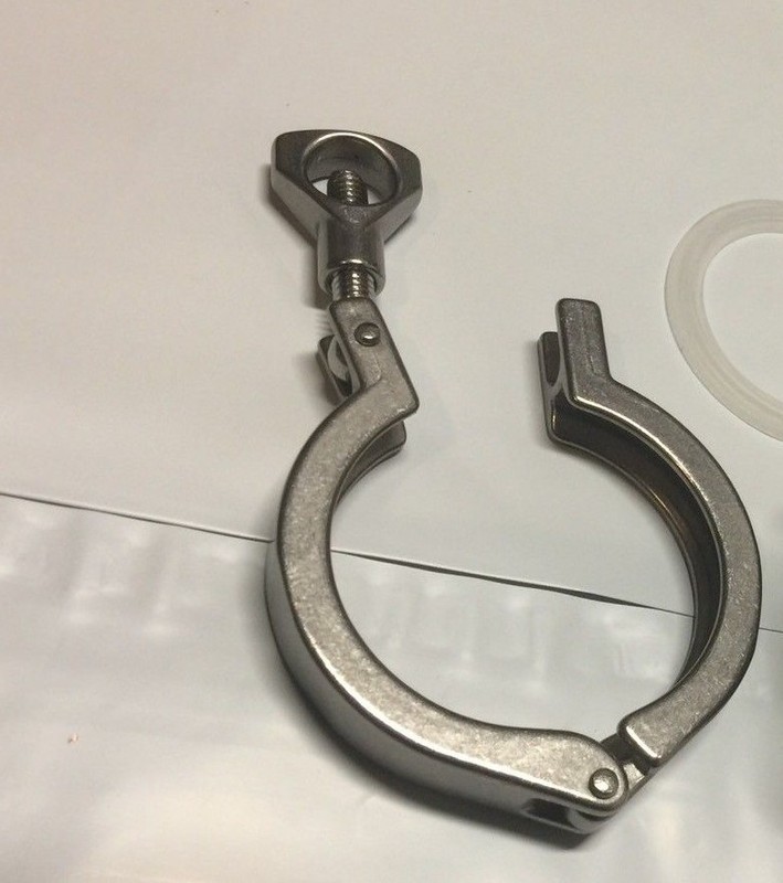 Copper Pipe Moonshine MiniReflux Still Distilling DIY Beer Keg Kit 2" Tri Clamp gallery