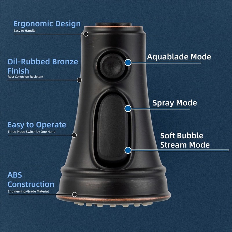 Pull Down Kitchen Faucet Spray Head Replacement, Kitchen Sink Spray Nozzle gallery