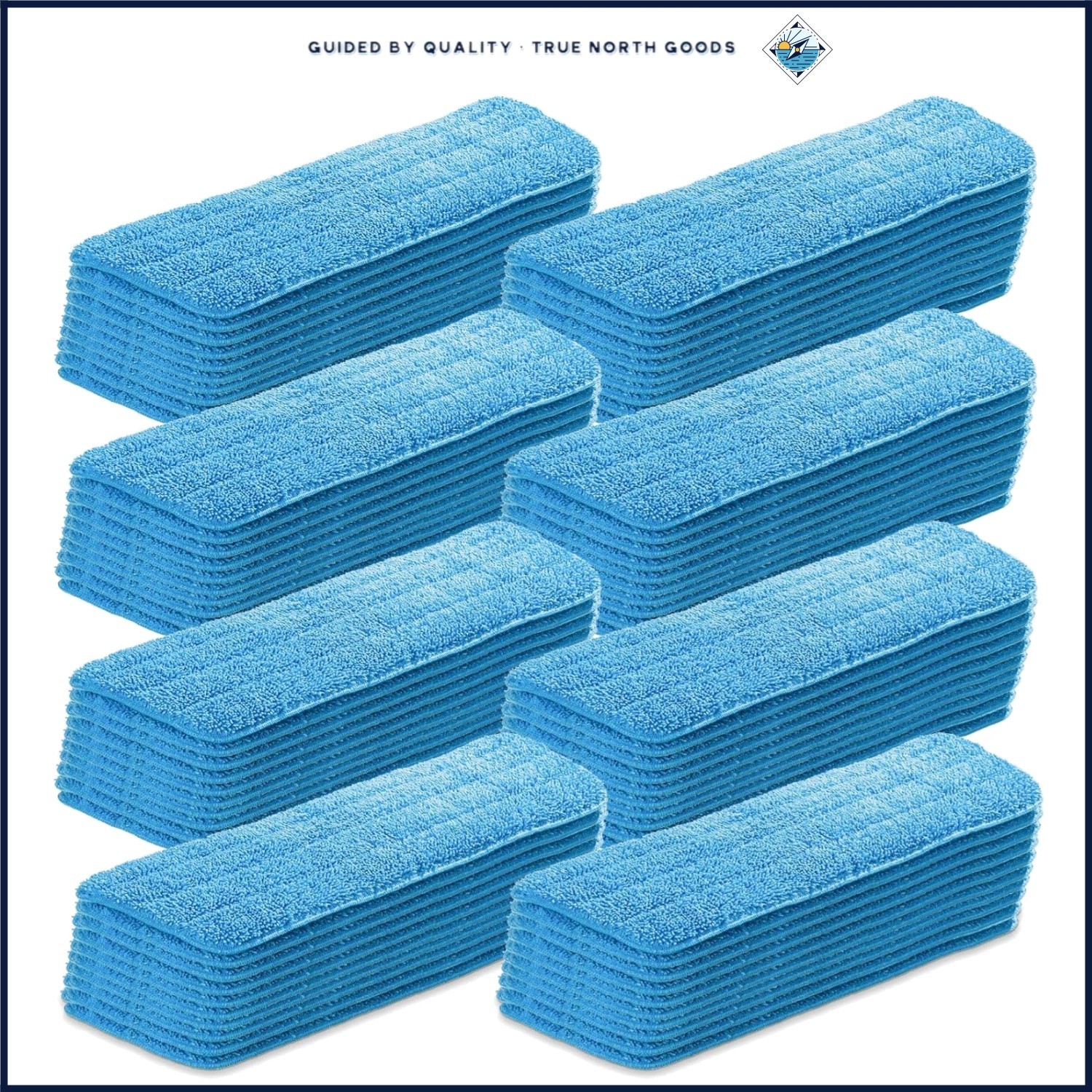 Reusable Microfiber Mop Head Replacement Pads for Home and Commercial Use gallery