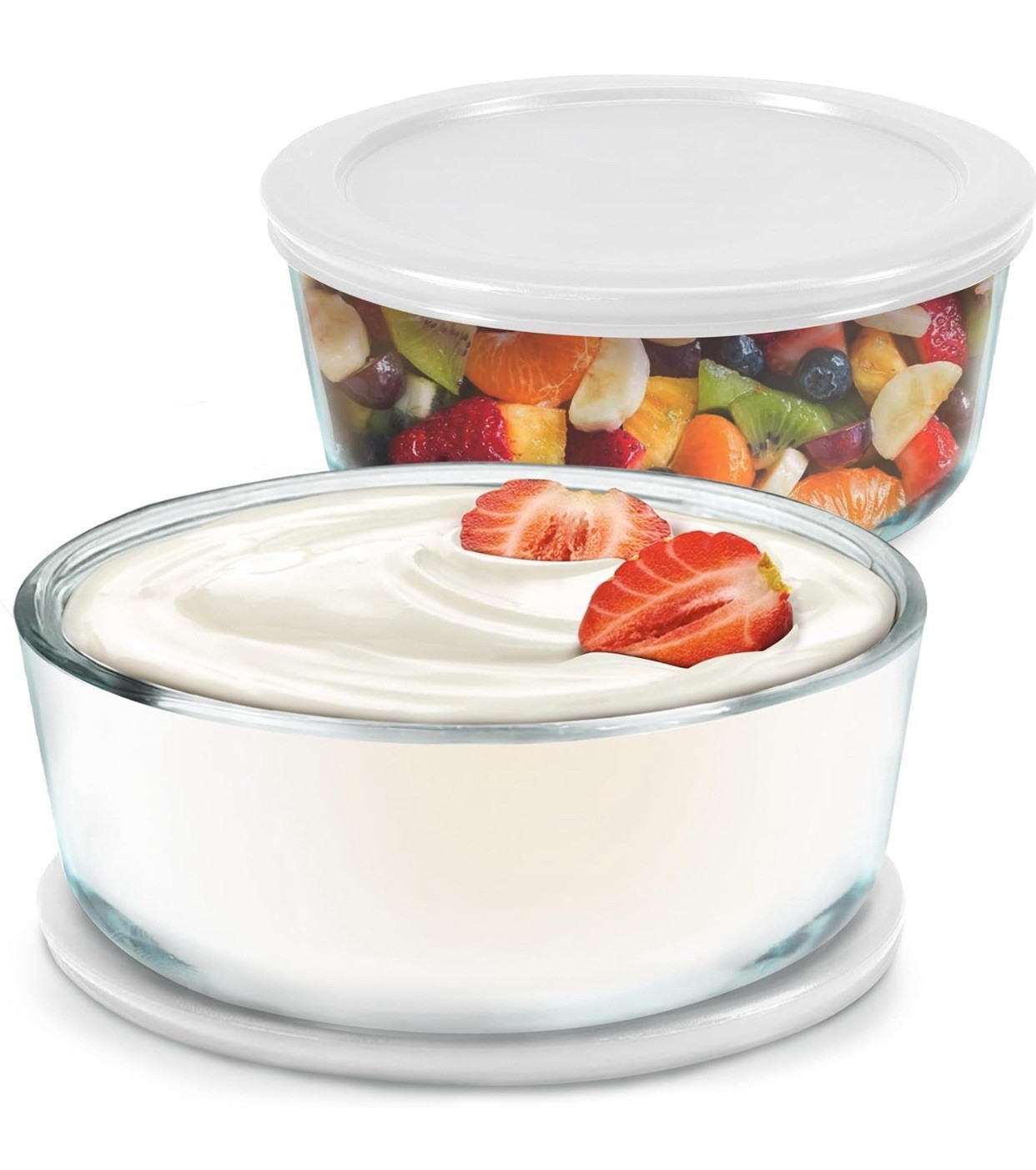 Ultimate Probiotic Yogurt Maker 2 Pack 1-Quart Glass Containers (4 Cup) gallery