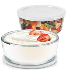 Ultimate Probiotic Yogurt Maker 2 Pack 1-Quart Glass Containers (4 Cup)