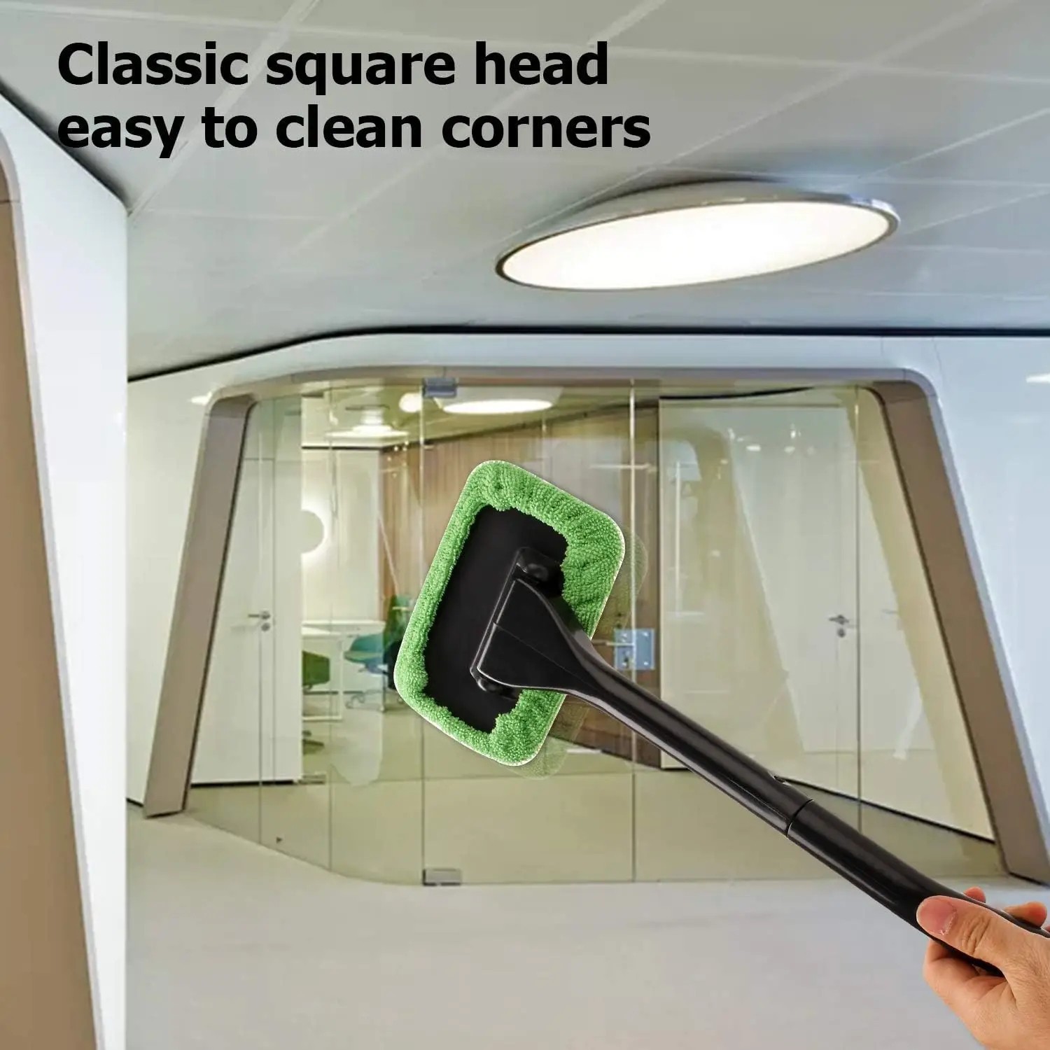 Microfiber Windshield Clean Car Auto Wiper Cleaner Glass Window Tool Brush Kit gallery