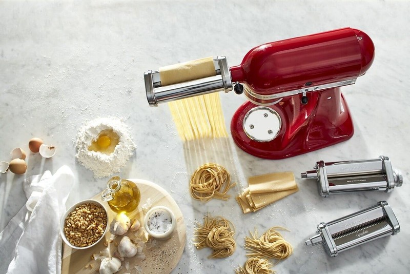 KitchenAid 3-Piece Pasta Roller and Cutter Set, Metal, KSMPRA, Attachment ONLY gallery