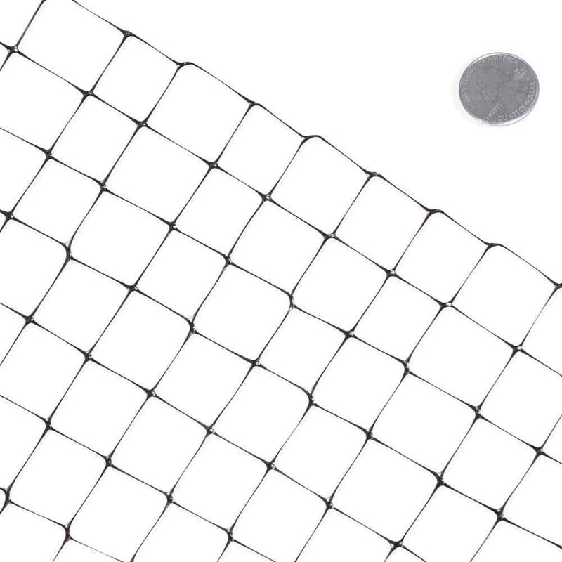Black Plastic Bird Netting for Vegetable Tree Fruit Garden 7 Ft X 100 Ft. X 3/4 gallery