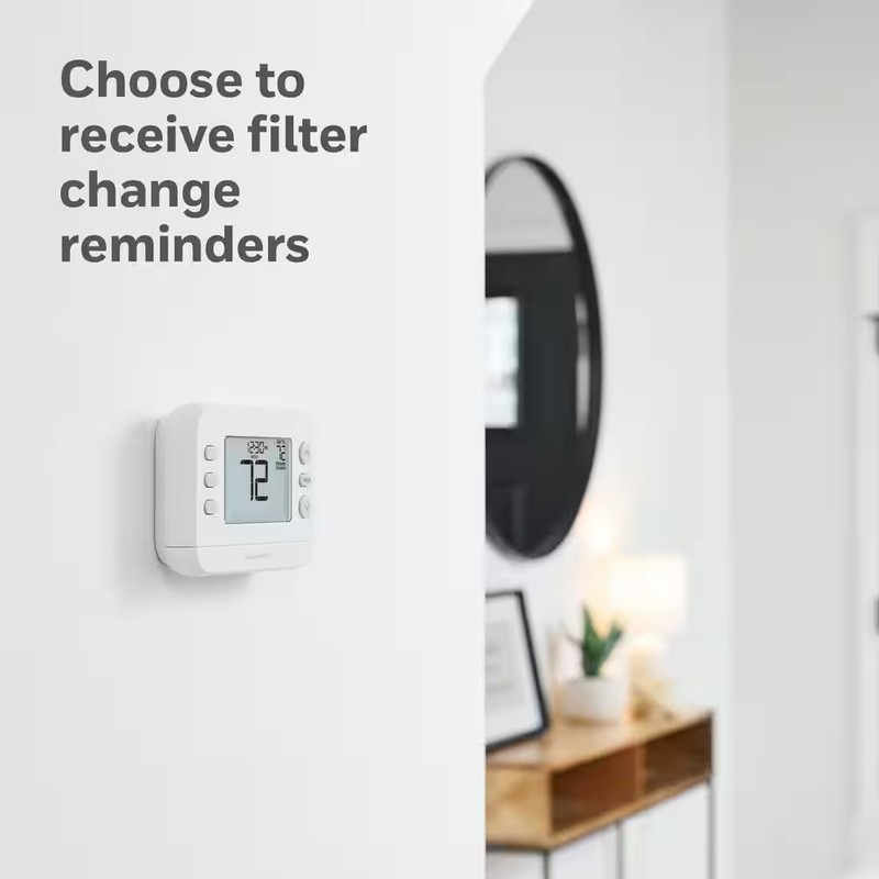 Honeywell Home X2P Programmable Thermostat Single-Stage 1-Heat/1-Cool Schedule gallery