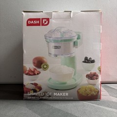 Dash Shaved Ice Maker teal- works good