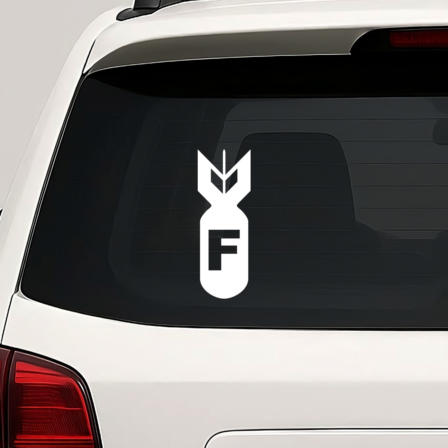 F Bomb Vinyl Die Cut Decal Sticker gallery