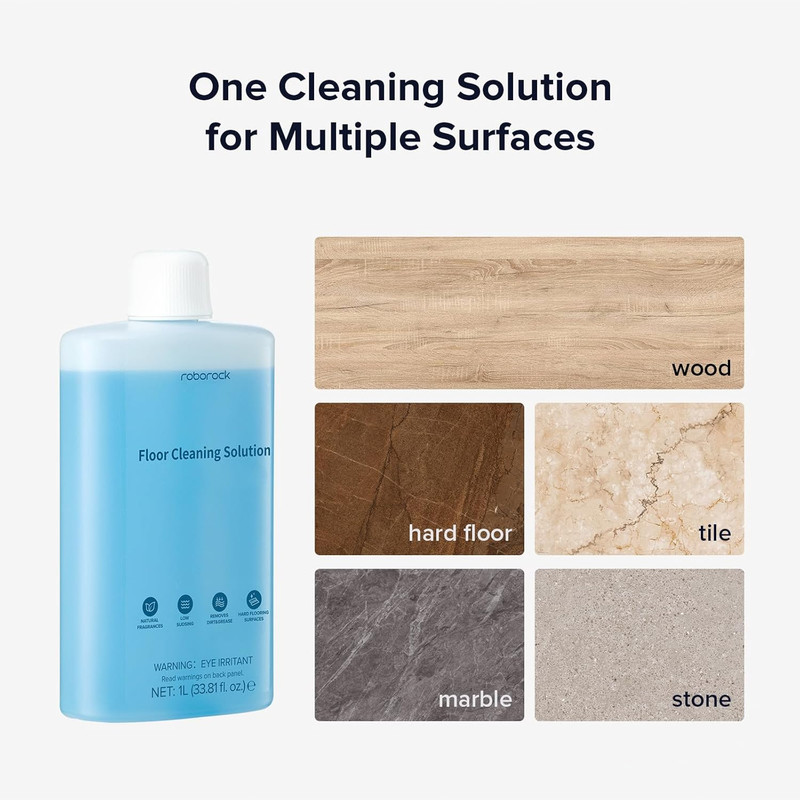 Roborock Floor Cleaning Solution, Floor Cleaner for Hardwood, Compatible Robot V gallery