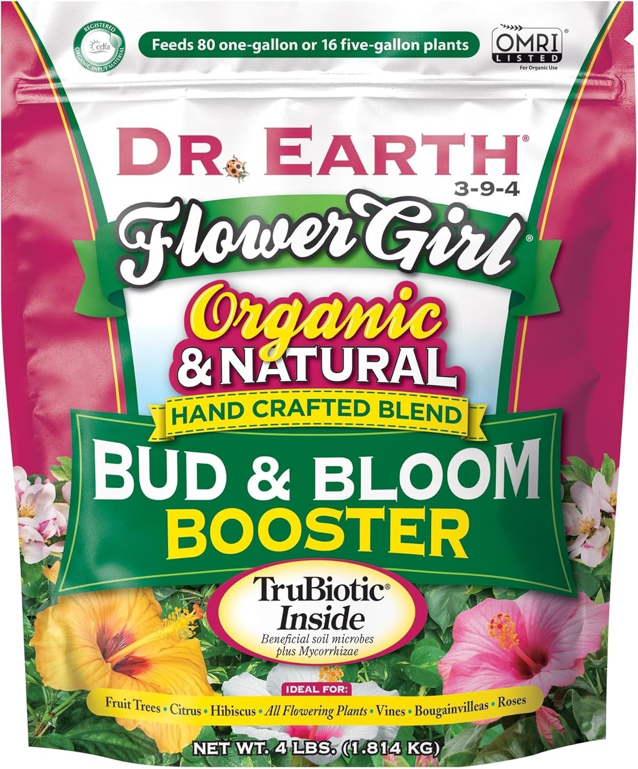 DR EARTH 707P 4lb Organic Fertilizer - Mycorrhizae Enriched for Optimal Growth gallery