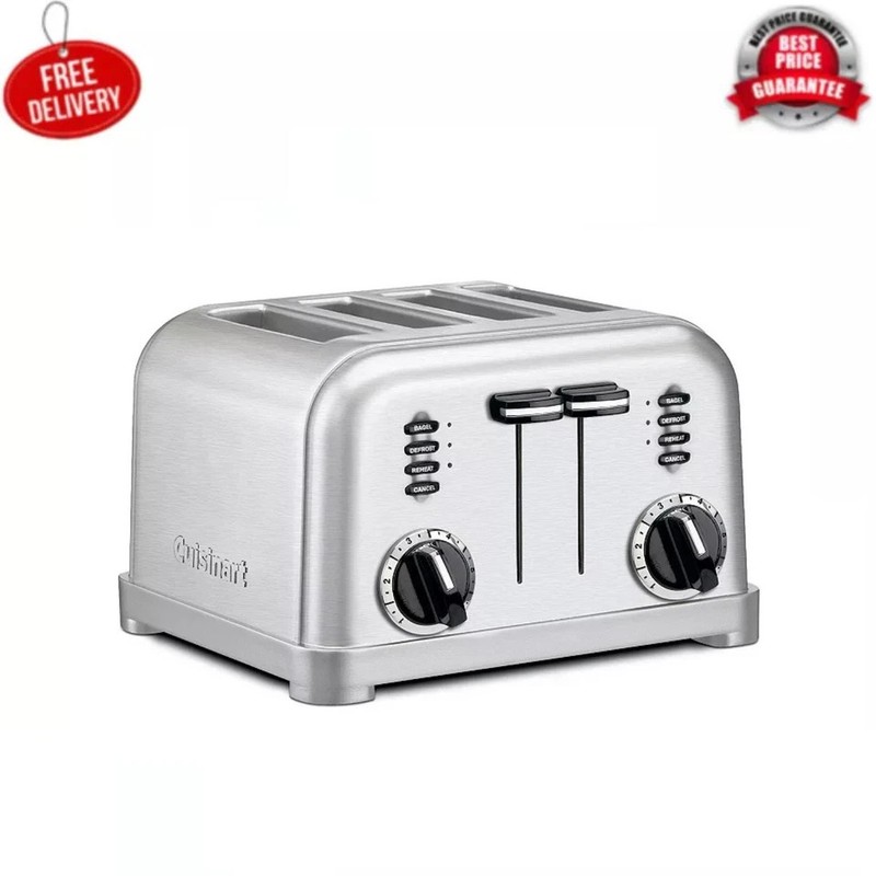 Cuisinart Classic Metal 4-Slice Toaster, Brushed Stainless gallery