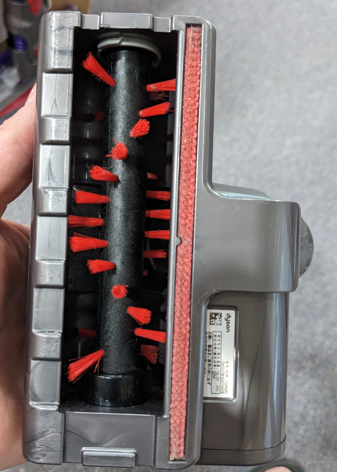 DYSON Mini Motorized Tool Brush Head Genuine Vacuum V8 V10 V11 (158685-05) gallery