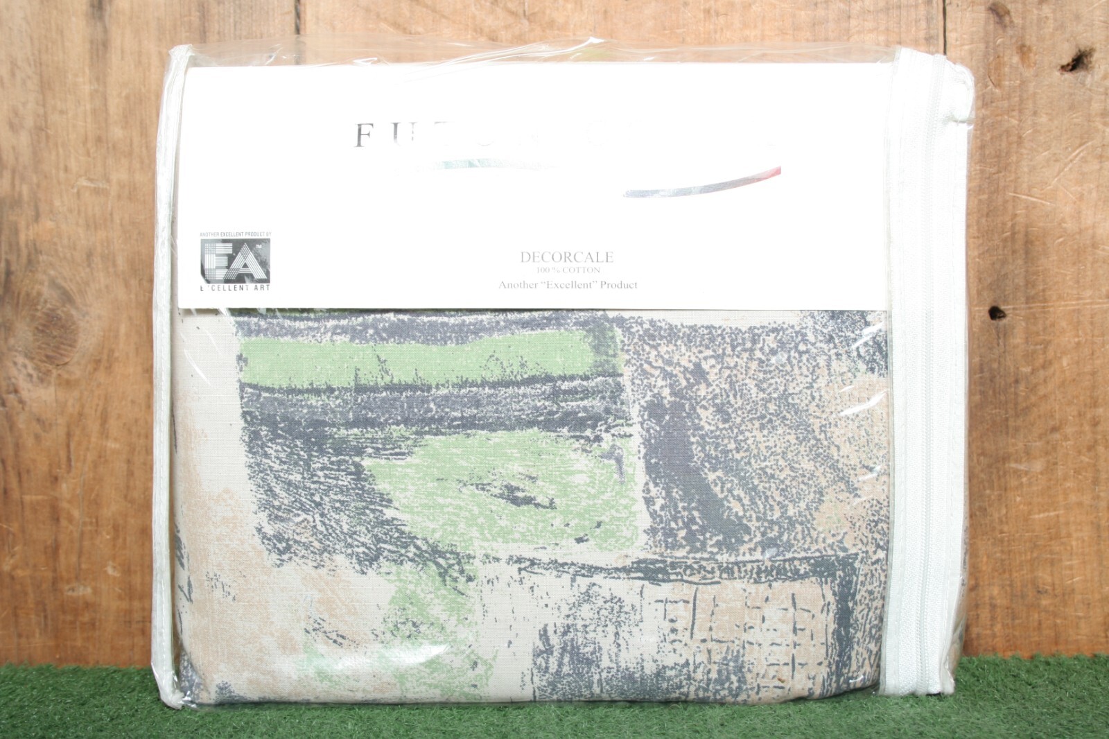 EA Excellent Art Beige/Blue/Brown/Gray/Green 100% Cotton Full Size Futon Cover gallery