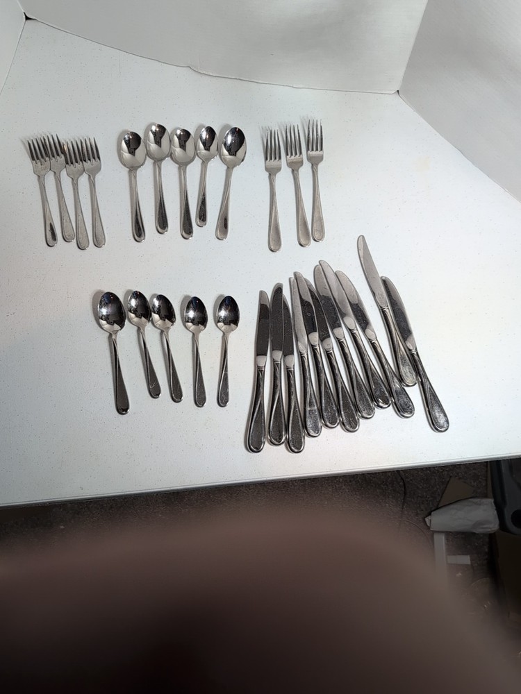 Oneida Misc Pieces Reliance Flatware Silverware USA Set Stainless Steel.