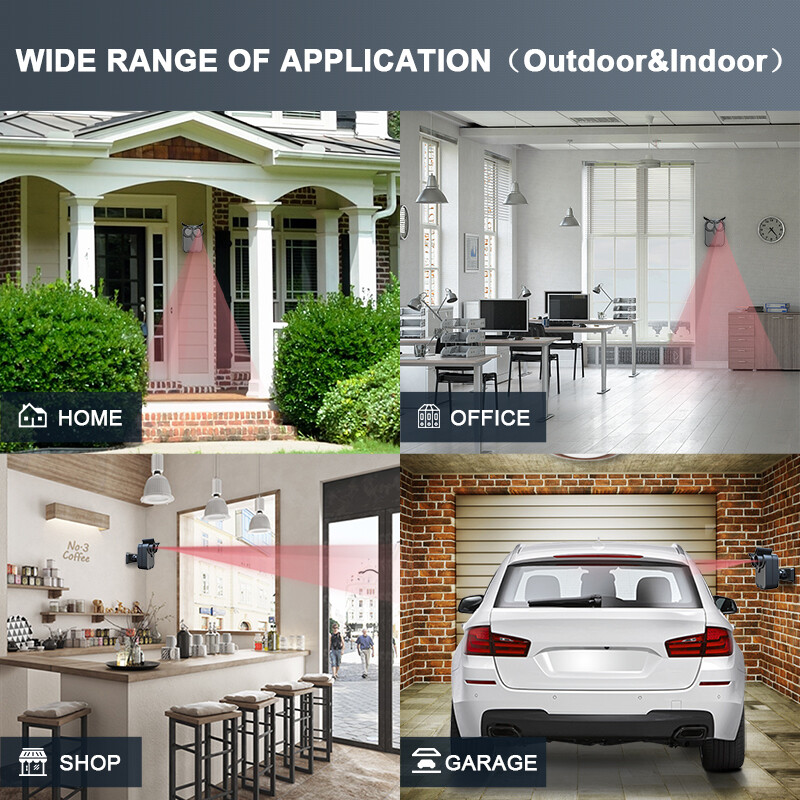 HTZSAFE 800 Meters Long Range Wireless Driveway Alarm Outdoor Weather-Resistant gallery