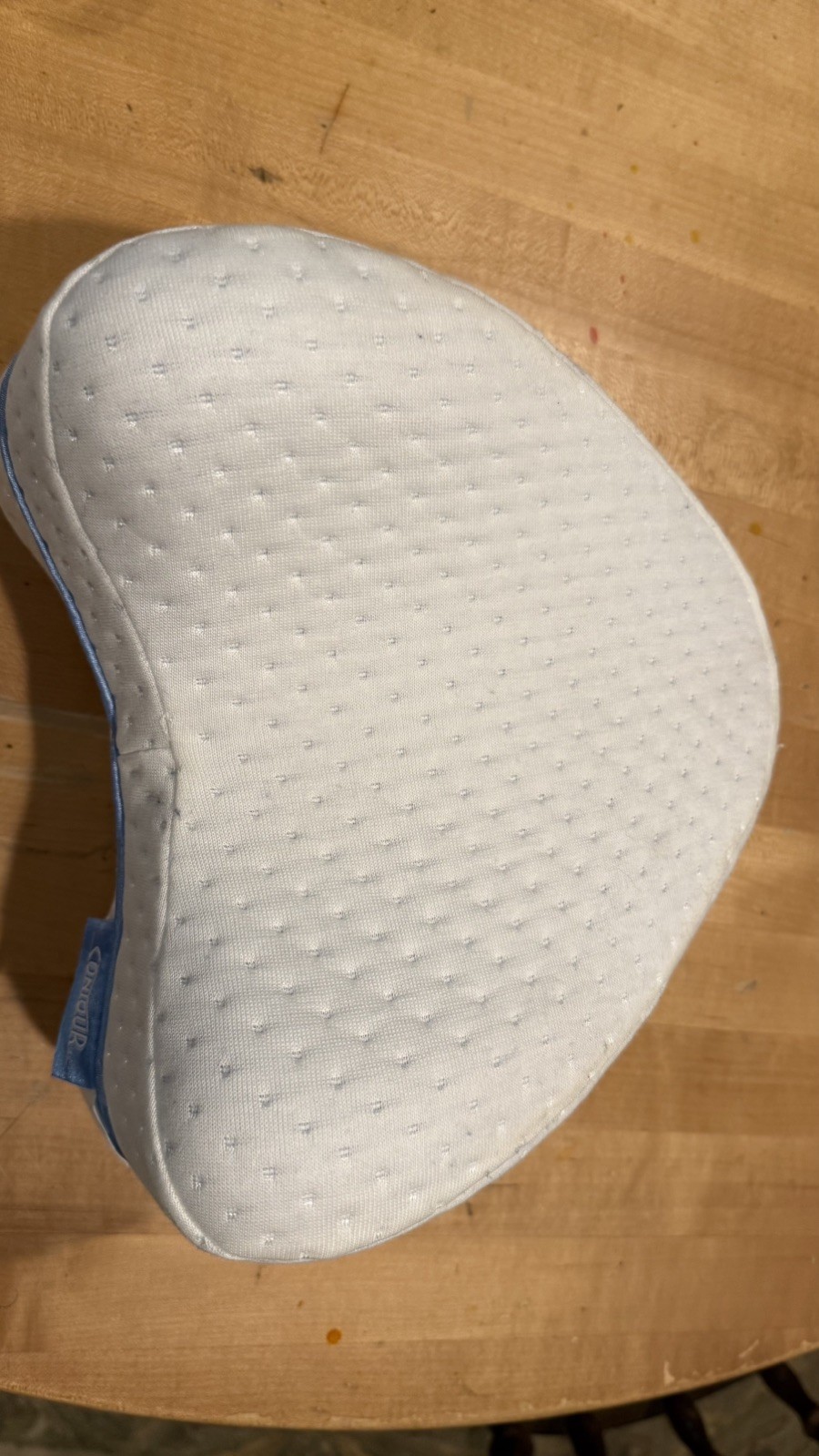 Contour Legacy Leg Pillow Memory Foam Orthopedic Knee Pillow, w/removeable cover gallery