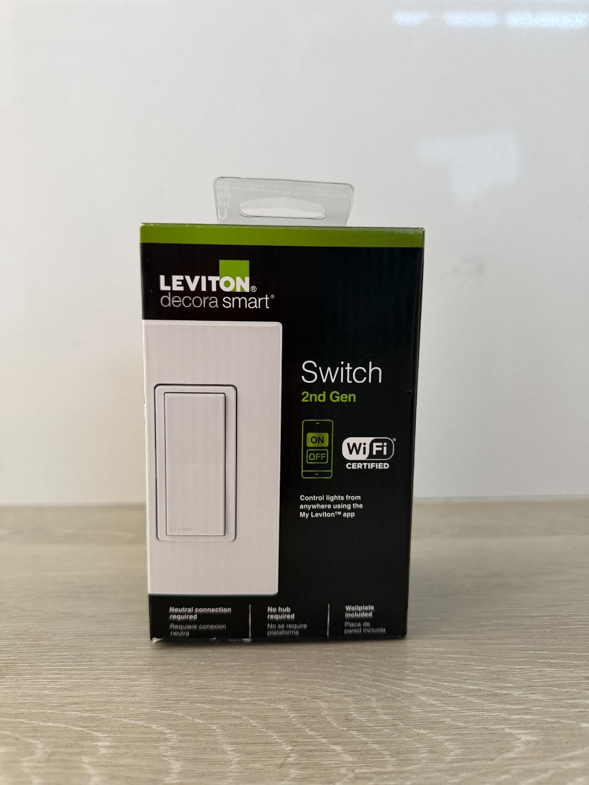 Leviton Decora Smart WiFi Switch 2nd Gen White No Hub Required D215S-1BW NEW gallery