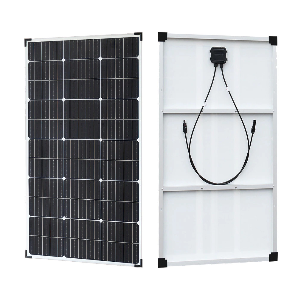 450W Solar panel kit home Battery Charger Controller Aluminum frame power system gallery