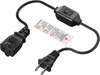 On Off Switch Extension Cord [2-Feet], 2-Prong Polarized Extension Cord with gallery
