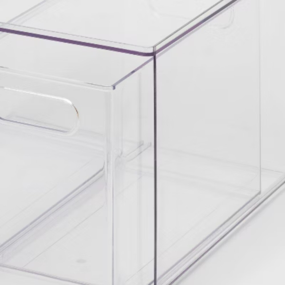 All Purpose 2 Drawer Storage Clear gallery