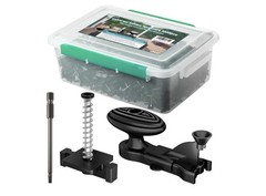 ZONEGRACE 1000 PCS Hidden Deck Fasteners for Grooved Composite Decking Boards