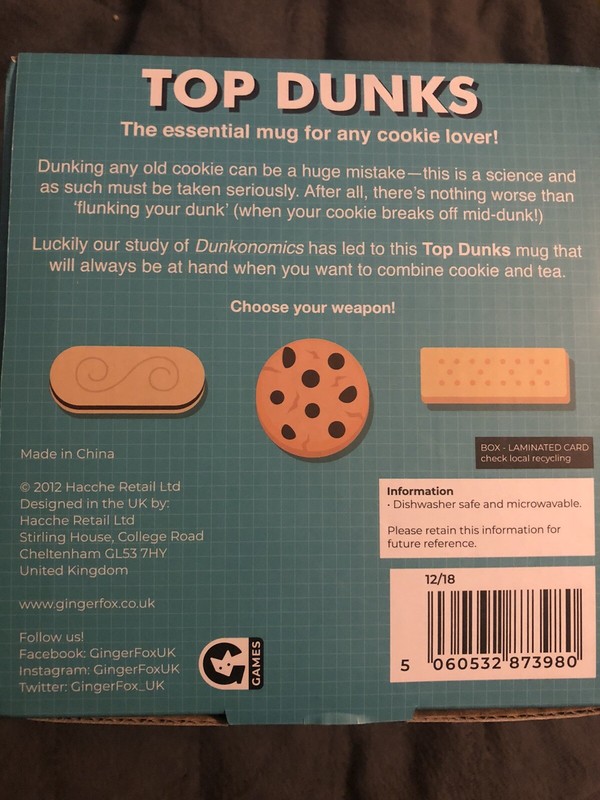 Top Dunks Mug - The Mug For Cookie Lovers! **NIB** gallery