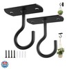 Ceiling Hooks for Hanging Plants 2Pack 2.5in,Wall Plant Hooks for Plants,Ligh... gallery