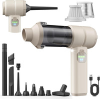 Cordless Handheld Car Vacuum Cleaner 20000PA Suction & Air Duster 4-in-1 gallery