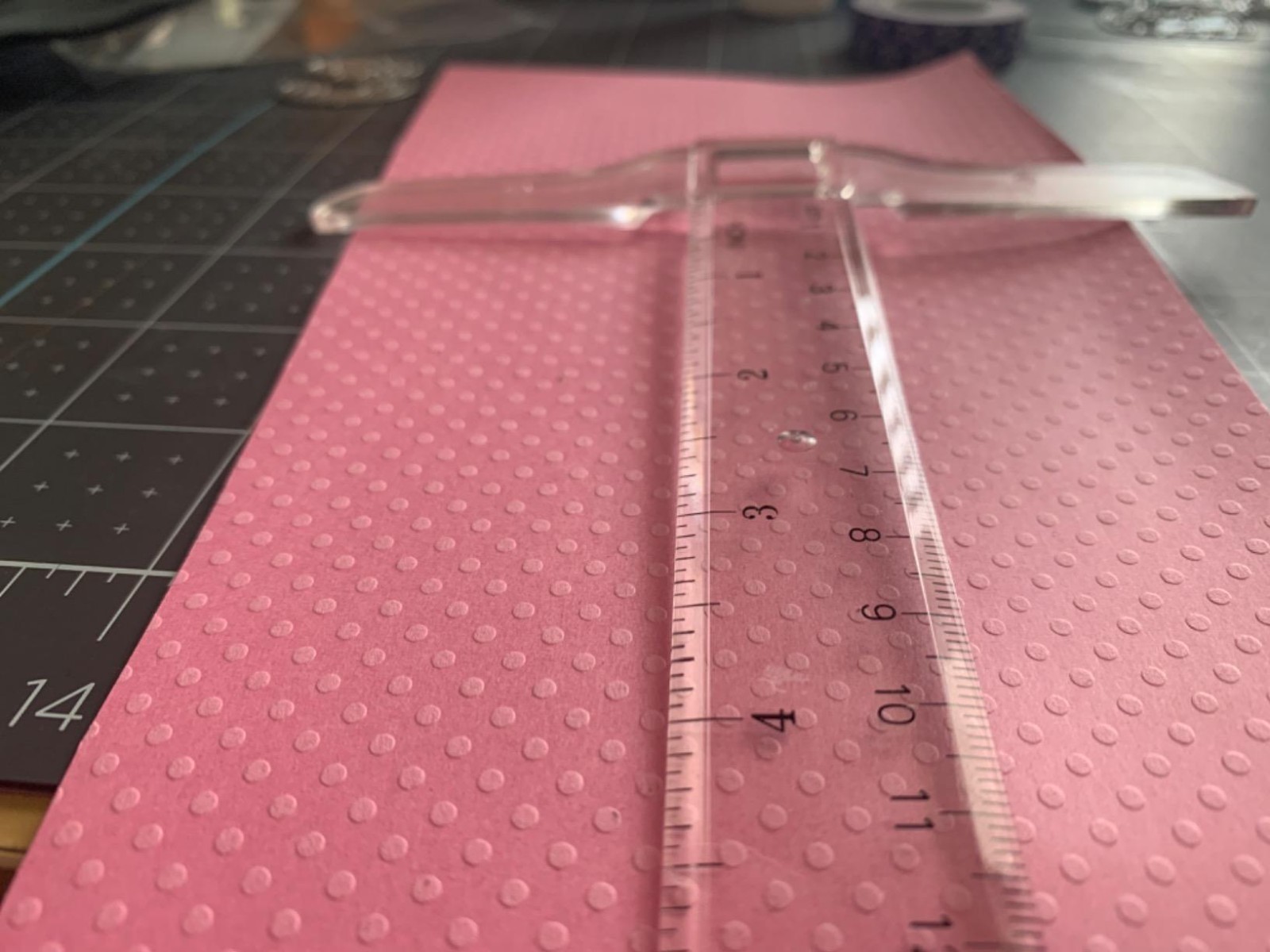 Junior T-Square 12” / 30cm Transparent Plastic T-Ruler Drafting Drawing La gallery
