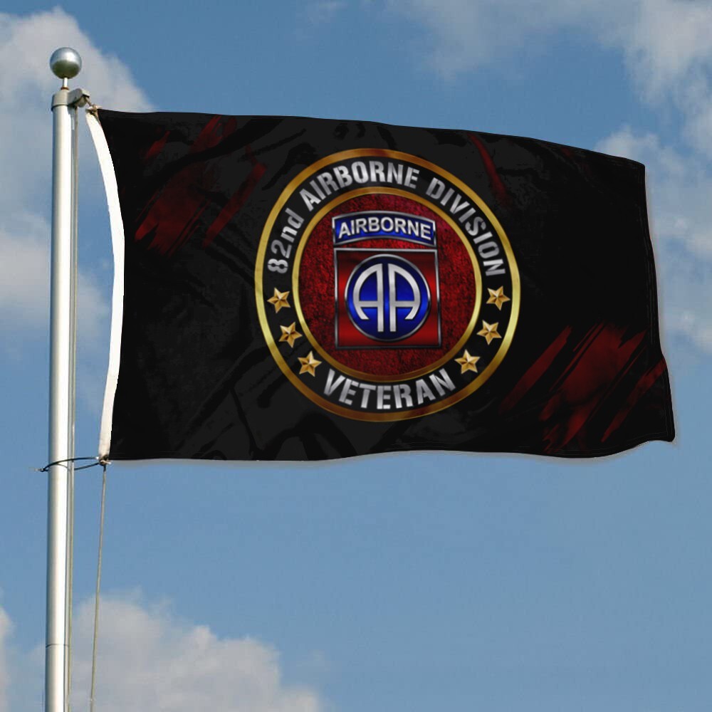 82nd Airborne Division Veterans Flag 3x5 Feet Party Wall Decoration banner gallery