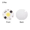 LED Chip Bulb 110V 12W Cool White 6000-6500K High Power Floodlight Lamp 2 Pack gallery