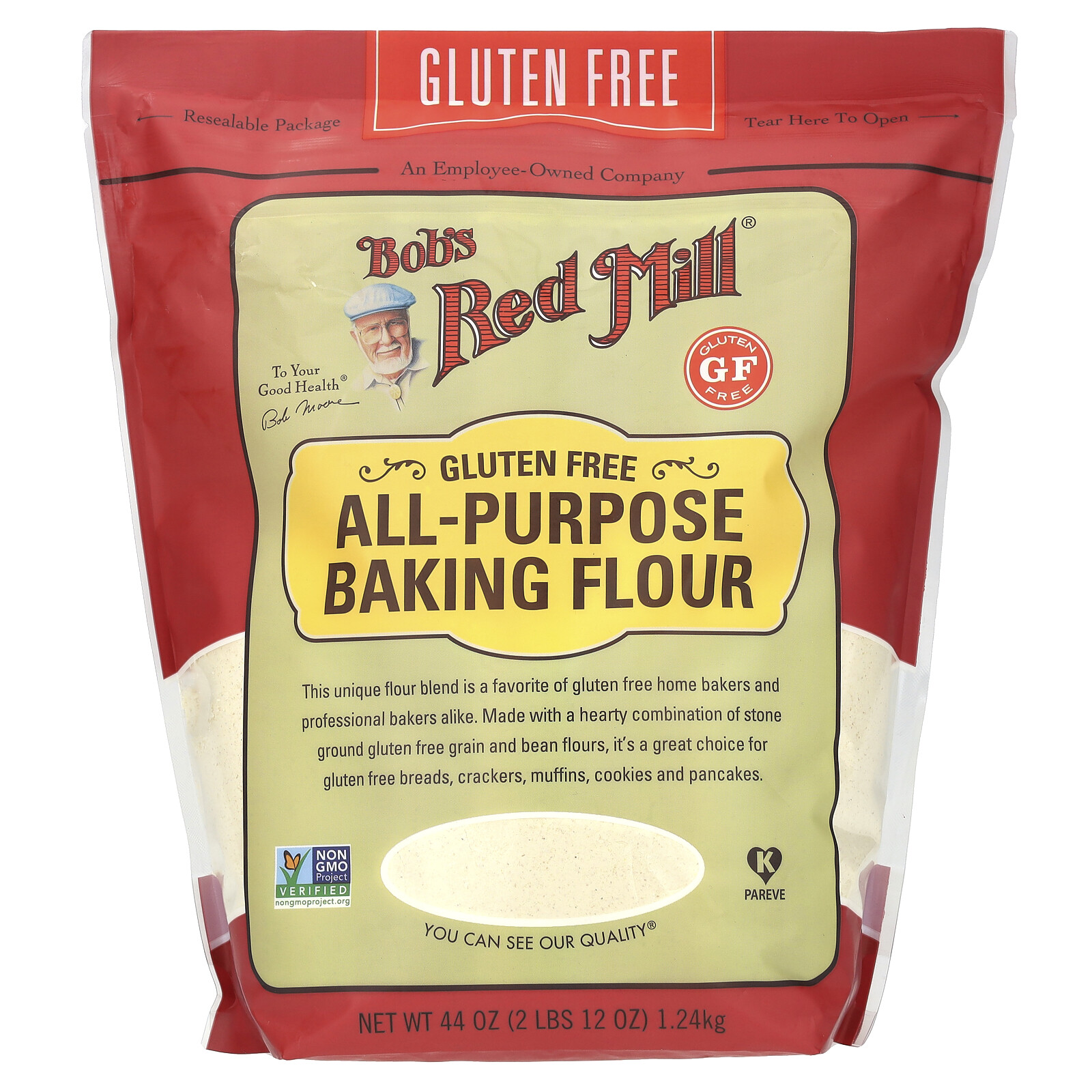 All Purpose Baking Flour, Gluten Free, 44 oz (1.24 kg) gallery