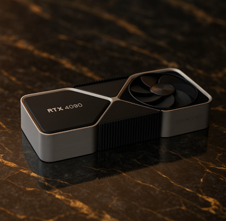 RTX 4090 Founders Edition Graphics Card 1:1 Scale Replica - Premium Fun Display gallery
