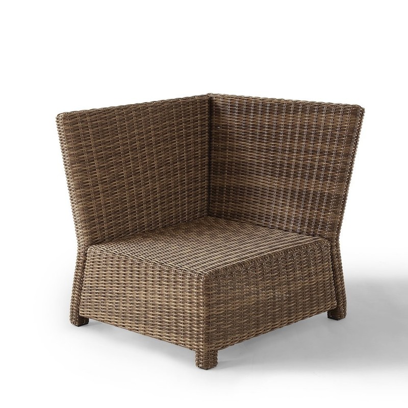 Bradenton Wicker Corner Outdoor Sectional Chair gallery