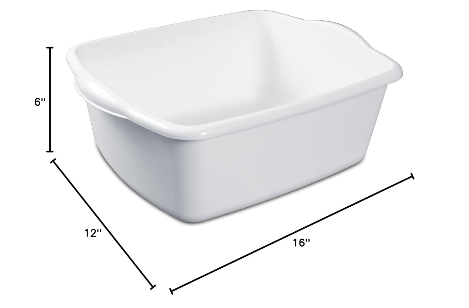 White 12Qt Dishpan gallery