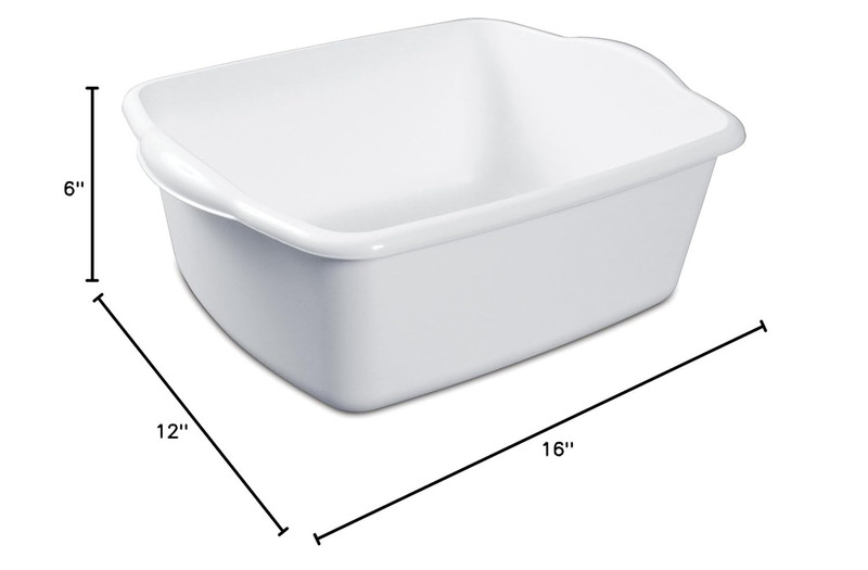 White 12Qt Dishpan gallery