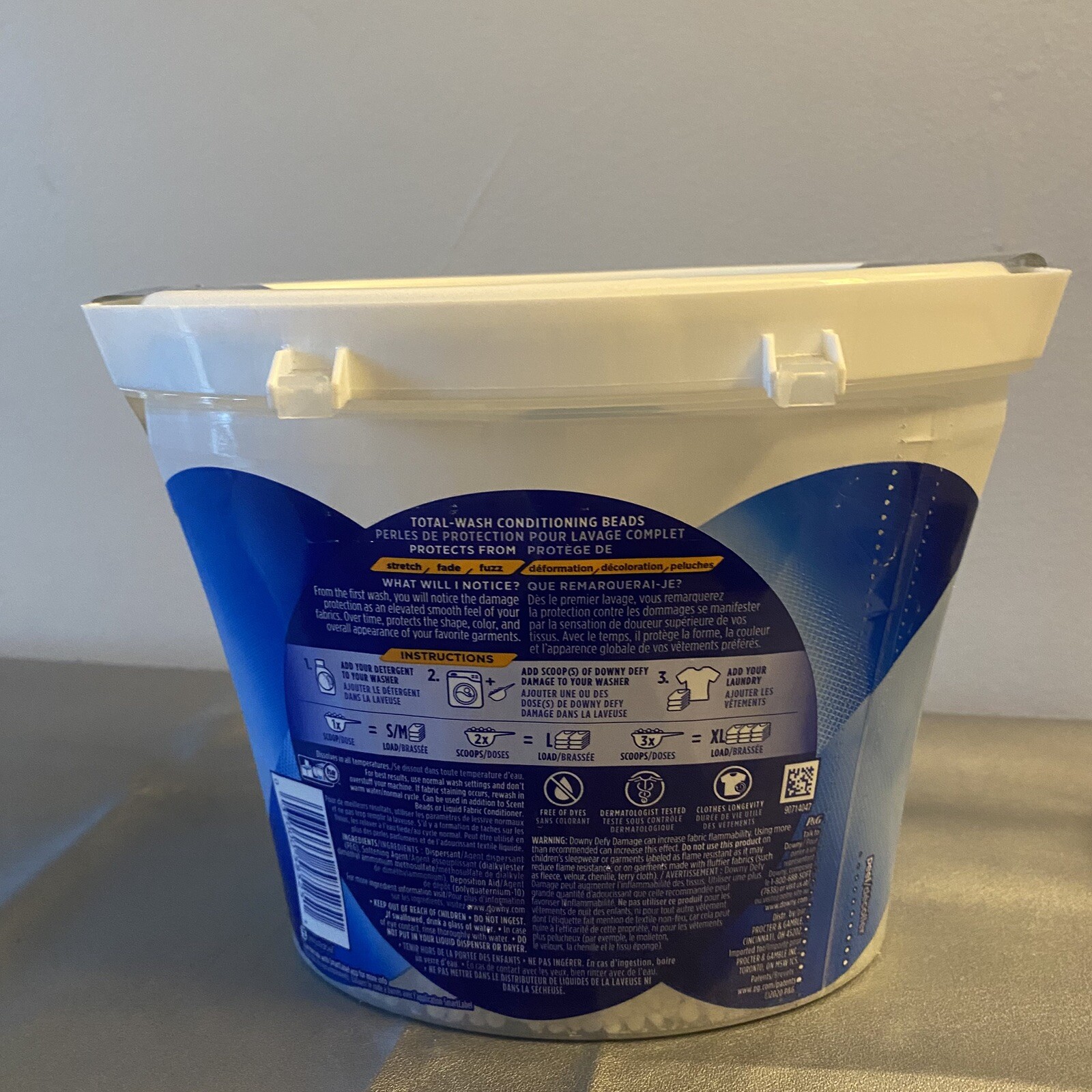 Downy Defy Damage Total Wash Fabric Conditioning Beads - 19.5 oz gallery