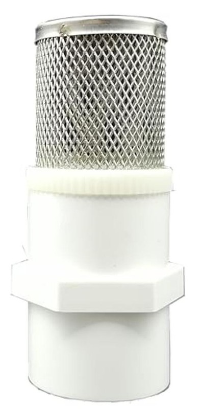 1/2" Pipe Strainer, Mesh Filter Screen, Pond Pump Suction Inlet Protection gallery